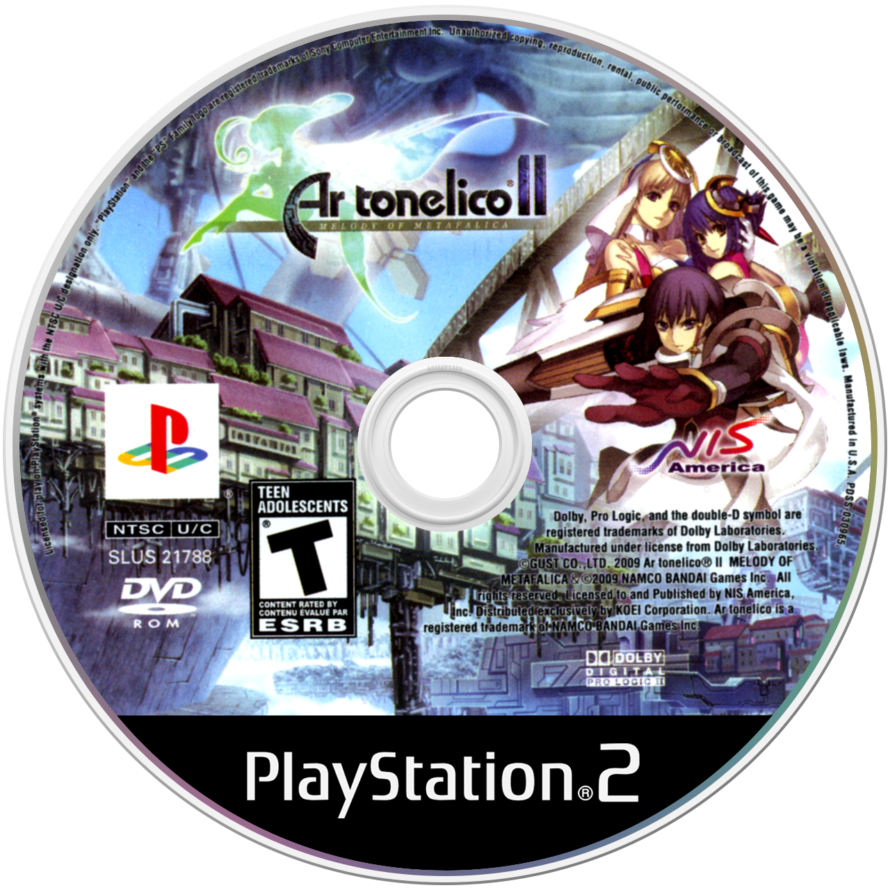 Ar Tonelico 2 Melody of MetaFalica media 5 for Playstation 2